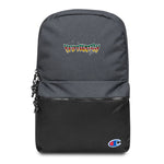 Hawaii Y FU THATS Y (Hawaiian Islands) Embroidered Champion Backpack