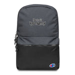 Detroit Y FU THATS Y Embroidered Champion Backpack