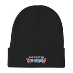 Make It In The USA Y FU THATS YEmbroidered Beanie