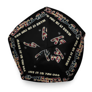 Make It In The USA Y FU THATS Y (American Flag) All-Over Print Beanie