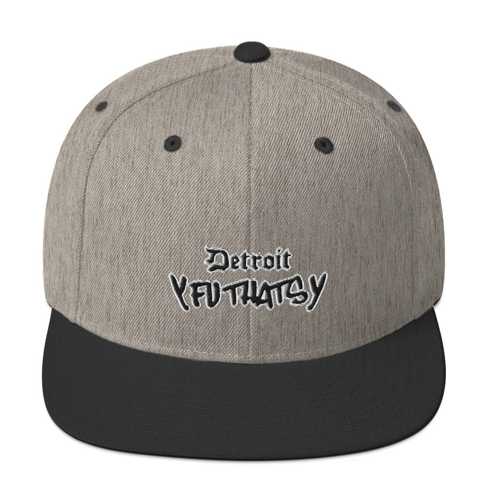 Detroit Y FU THATS Y Snapback Hat